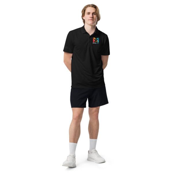 adidas Premium Polo schwarz – Bild 2