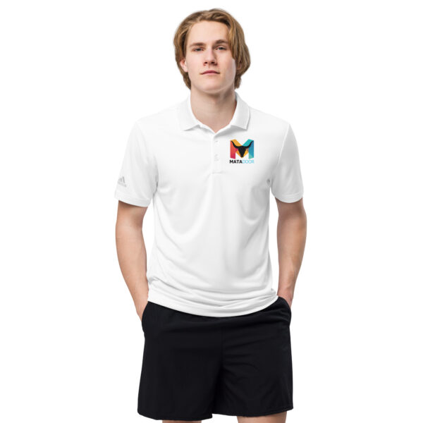 adidas Premium Polo weiss